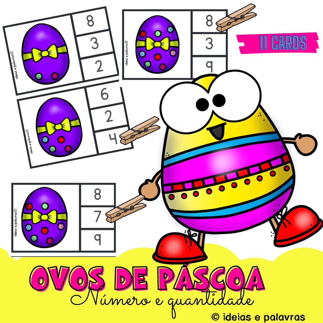 Especial Páscoa - Atividades P/B de Matemática