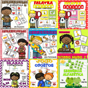 Pacotão 12 Jogos Pedagógicos Português