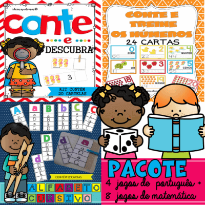 Kit Jogos Educativos - 3 jogos