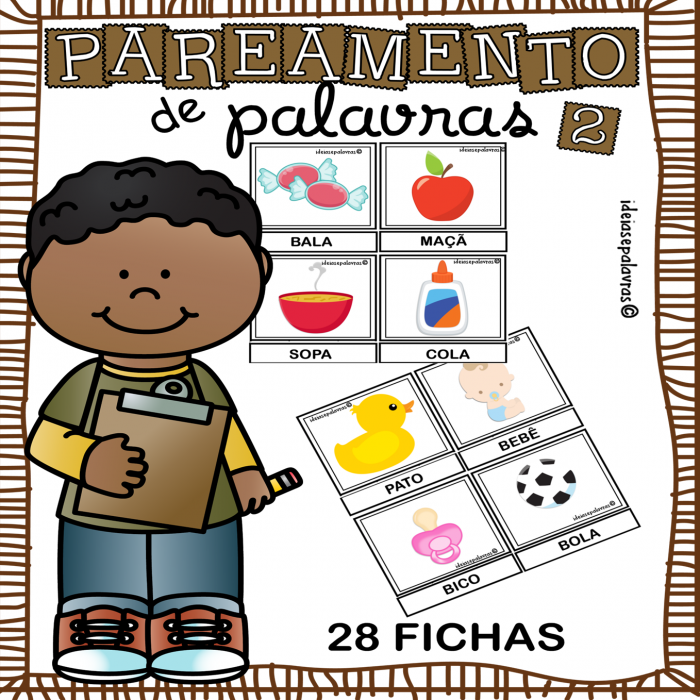 Jogo Com Letras e Palavras Para Imprimir: Palavras Com a Letra i