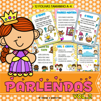 Parlendas Ilustradas educação infantil