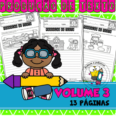 Apostila de Produção de Texto vol.03 | Ensino Fundamental