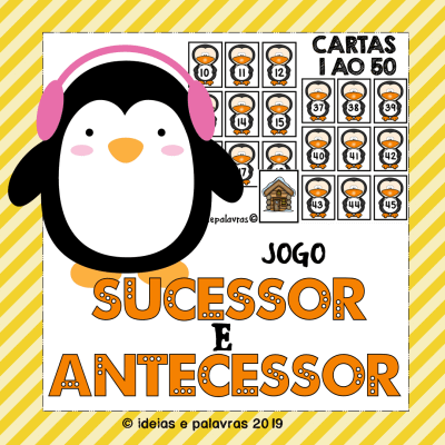 Jogo para Computador - Antecessor e sucessor - Disciplina - Matemática