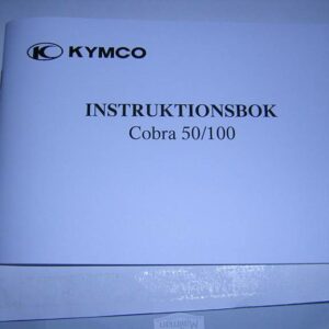 Instruktionsbok Kymco