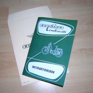 Instruktionsbok Zundapp Combinette