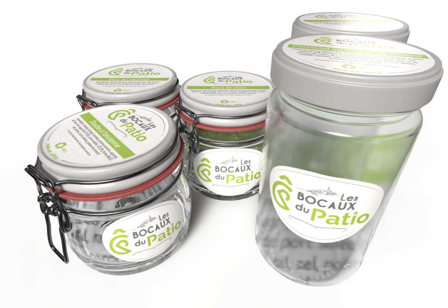 bocaux du Patio