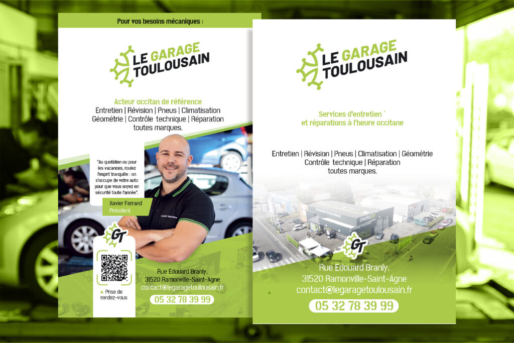 publicité garage Toulousain