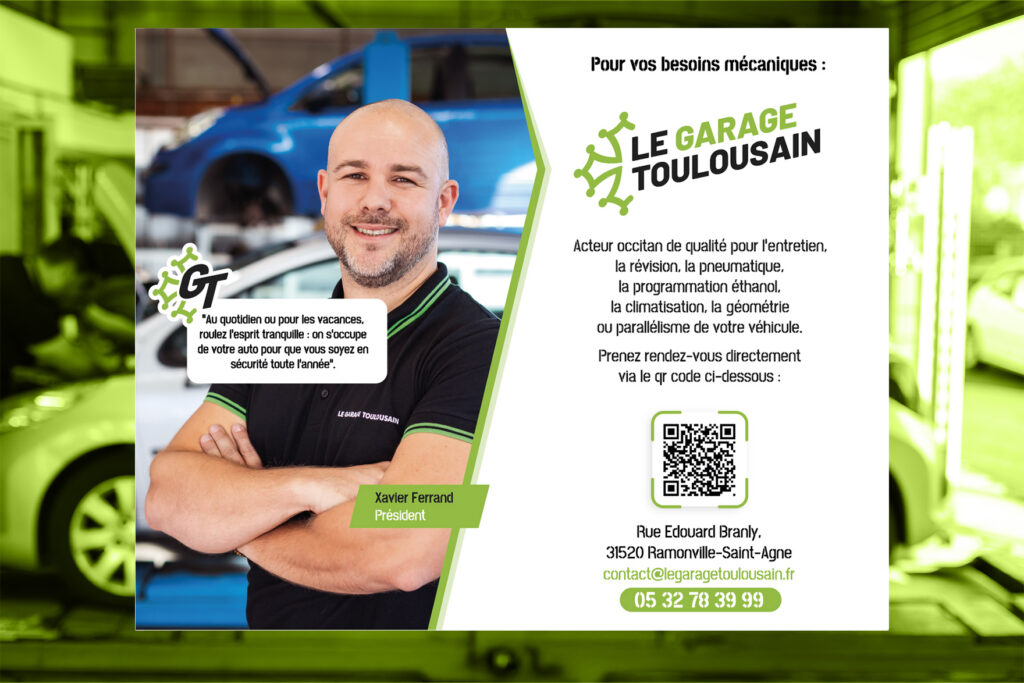 publicité Garage Toulousain