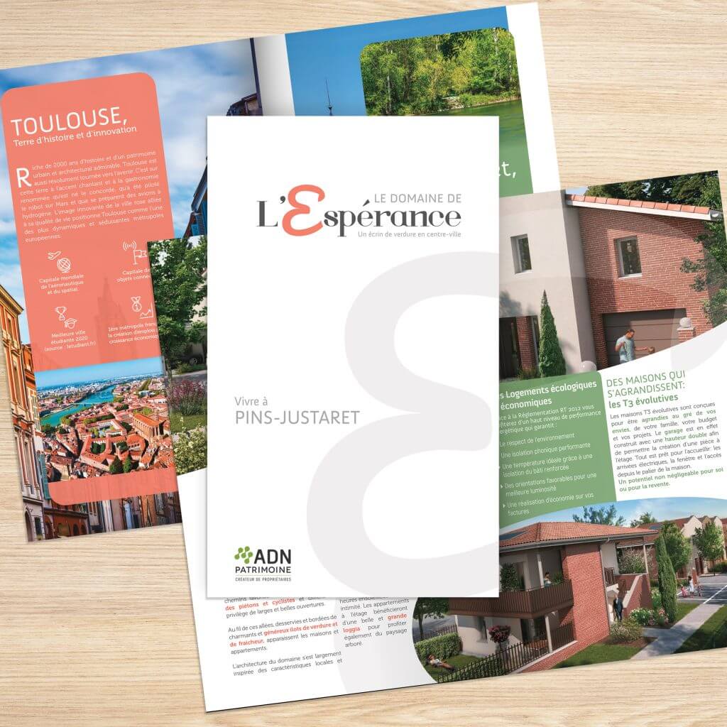 Plaquette de présentation d'operation immobilière