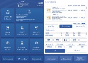 application de caisse