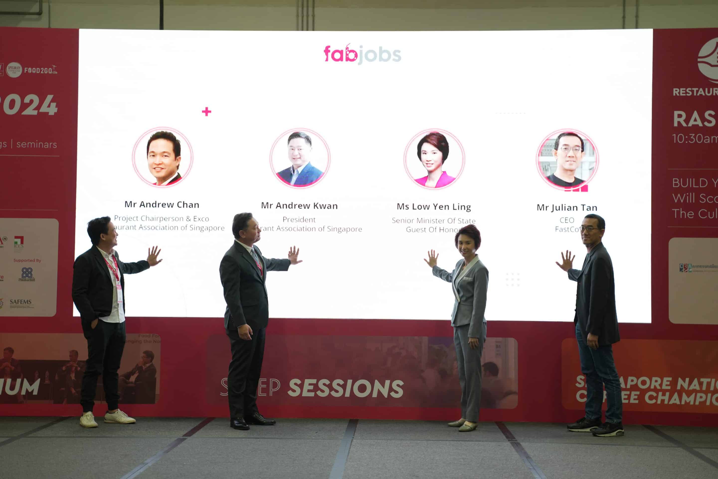 Official Opening Ceremony at SIGEP Asia 2024 and Restaurant Asia 2024_Launch of F&B Jobs Portal_Group Photo_2