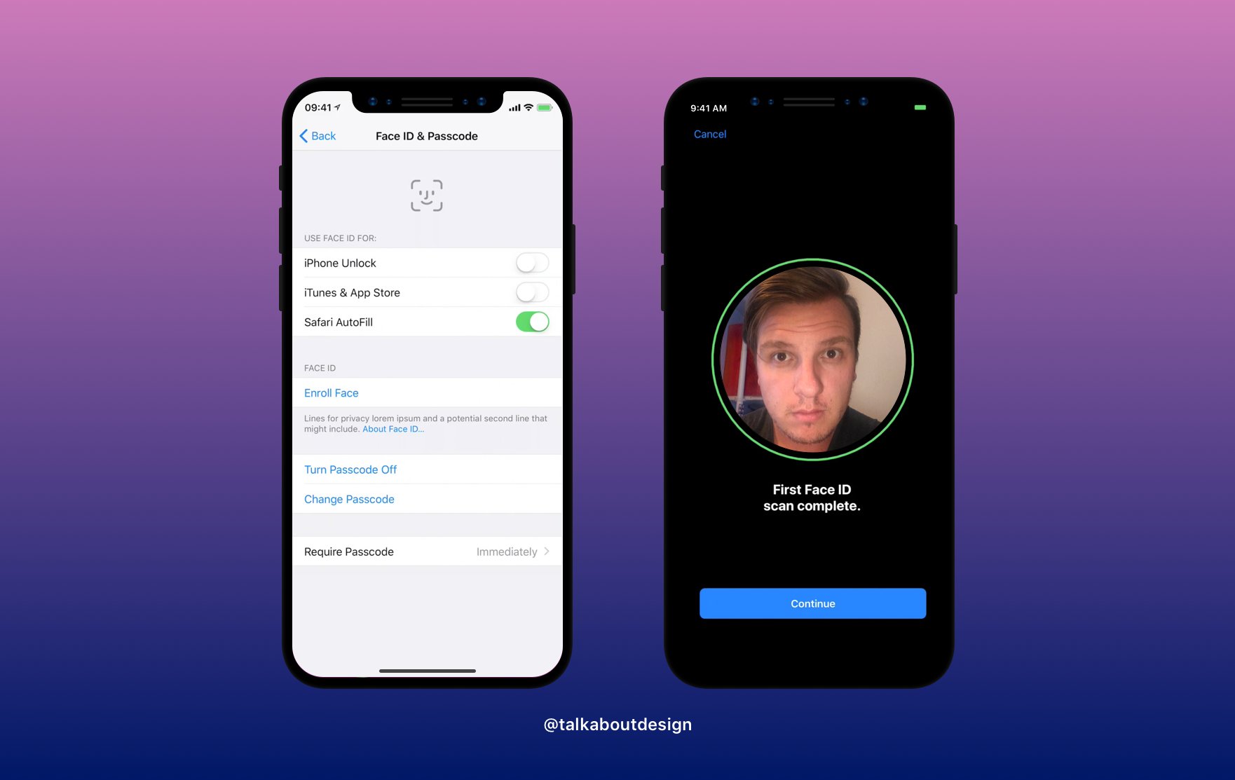 Face ID not working