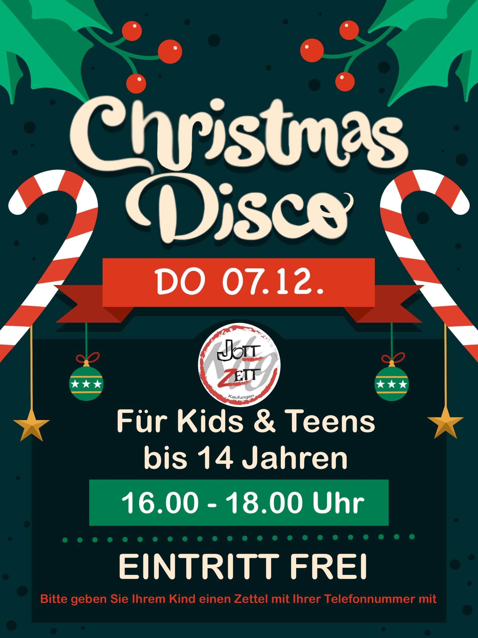 Christmas Disco im Jott Zett!