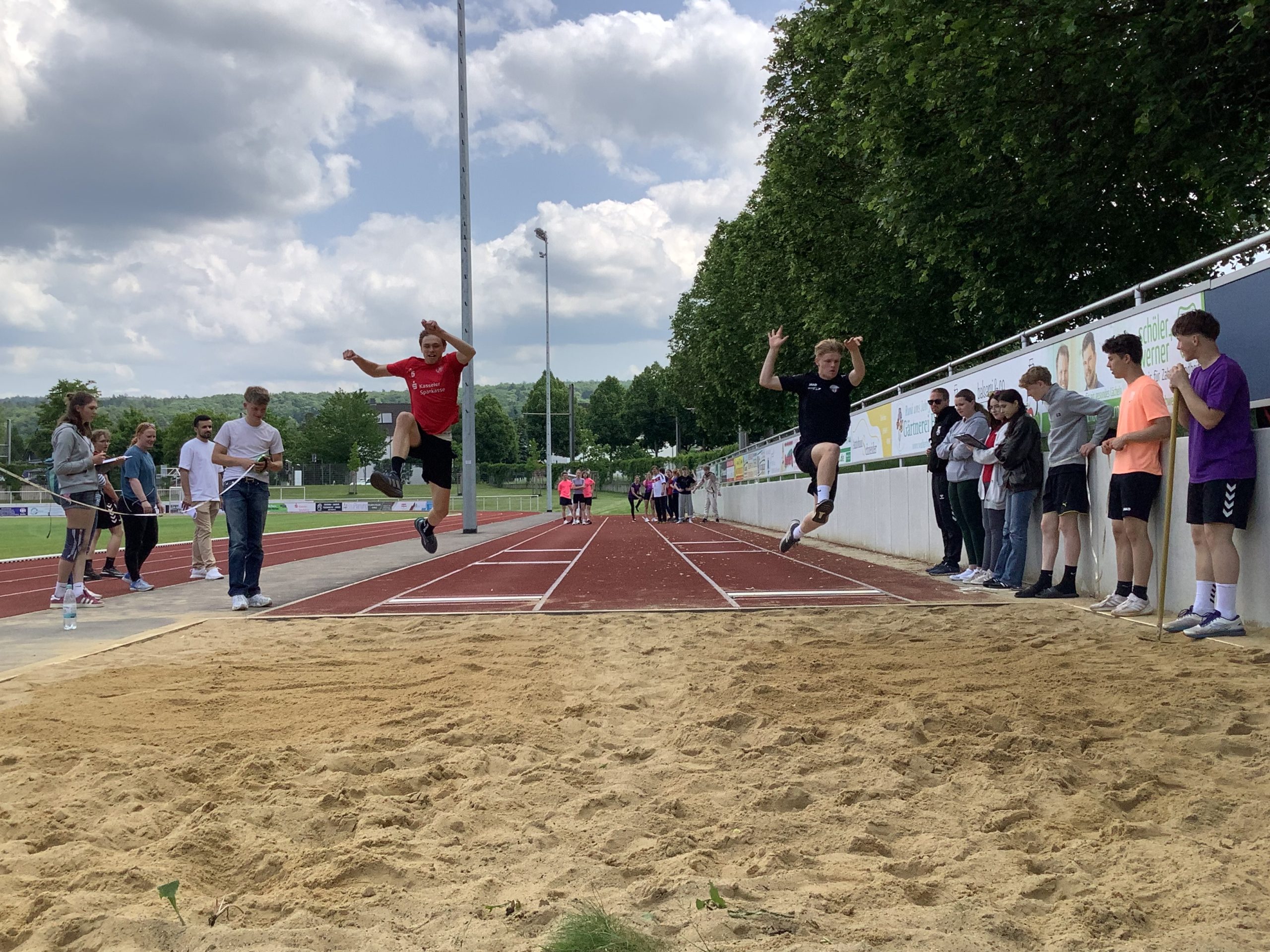 Sommerliche Bundesjugendspiele 2025 an der IGS Kaufungen