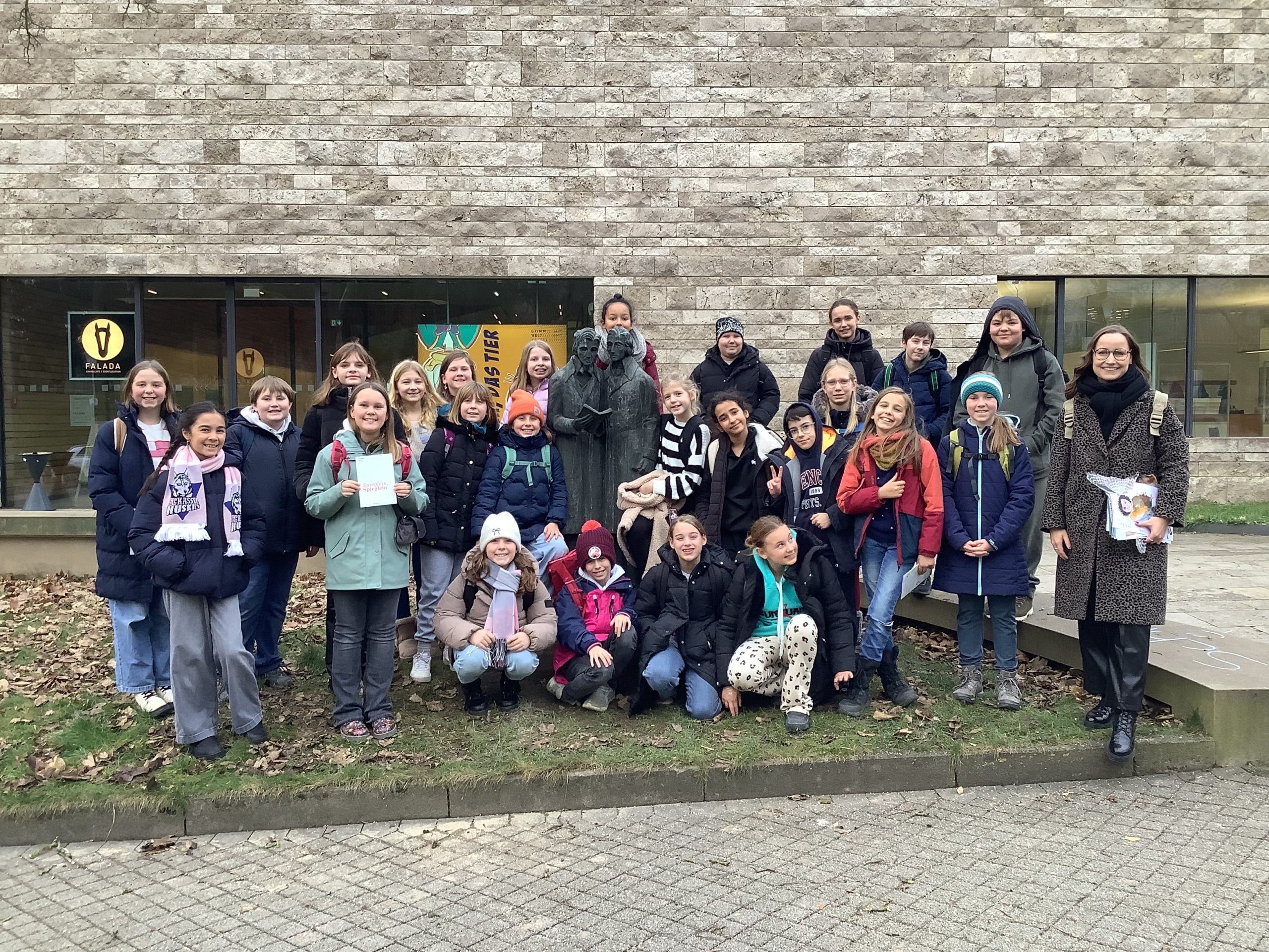 Ausflug der Klassen 5b und 5f zur Grimmwelt Kassel
