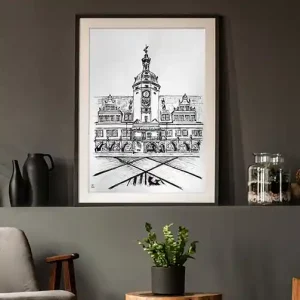 Kunstdruck Altes Rathaus | A4 & A3