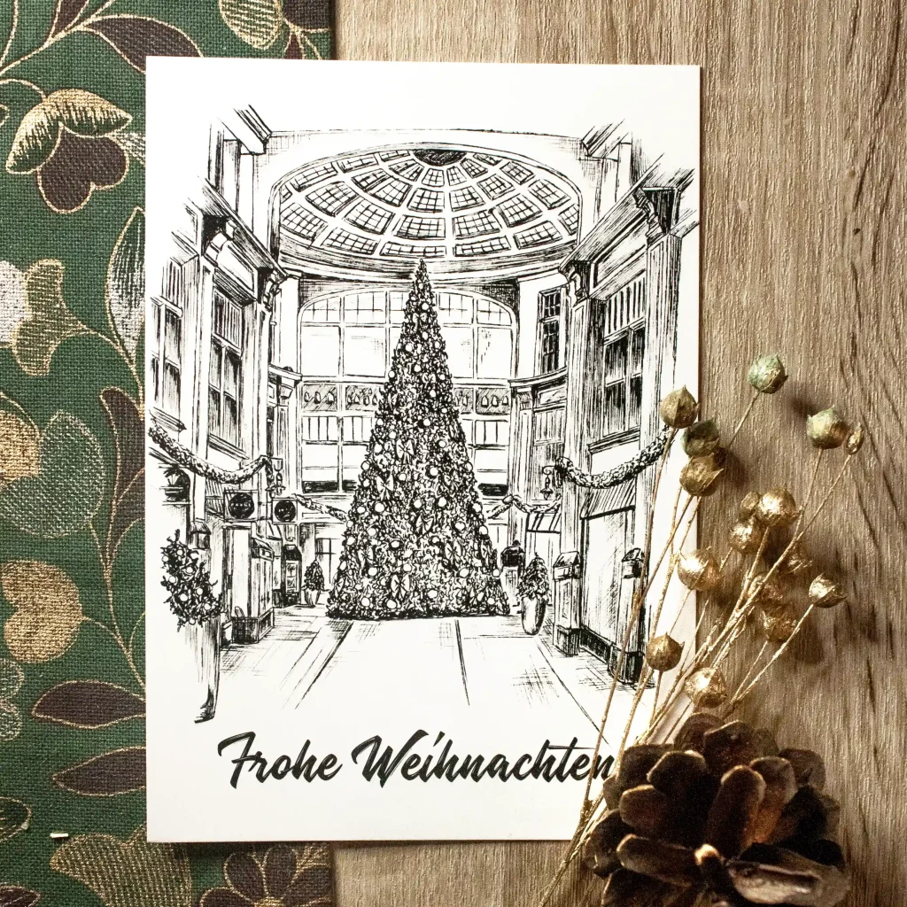 Weihnachtskarte Mädlerpassage Leipzig | 5 Stück