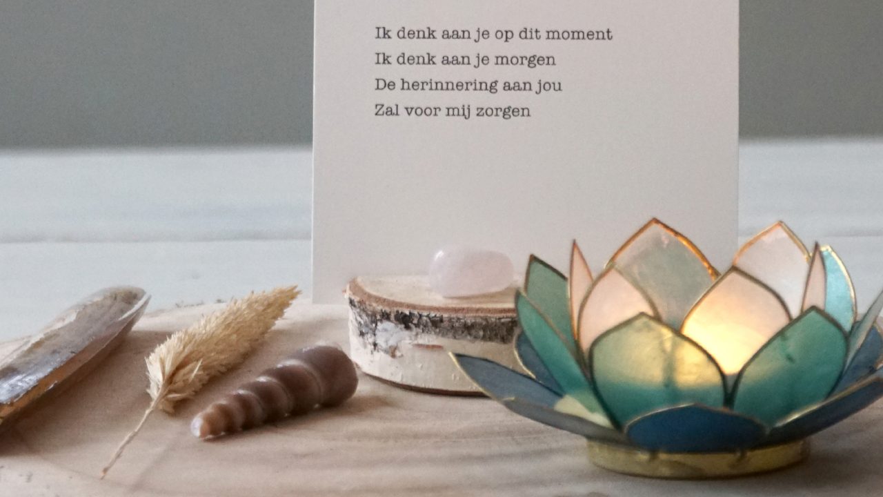 blog herdenken door het jaar heen ik denk aan je