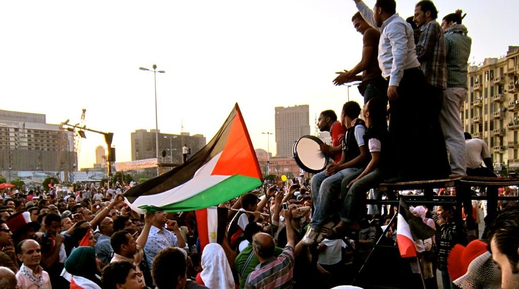 "Free Palestine" (foto Gidi Ibrahim i Flickr).
