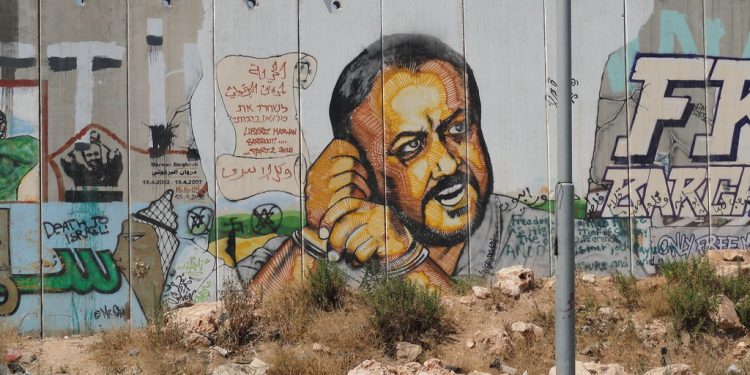 Mawan Barghouti, som palestinere flest ønsker som arvtager etter Mahmoud Abbas. Foto: Flickr.