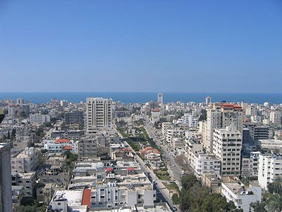 Gaza city. Foto: Flickr Israel Defense Forces.