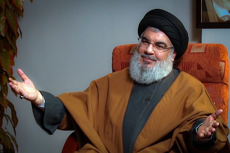 Hizbollahs øverste leder Sayyid Hassan Nasrallah. Foto: /http://farsi.khamenei.ir/photo-album?id=43520#i.