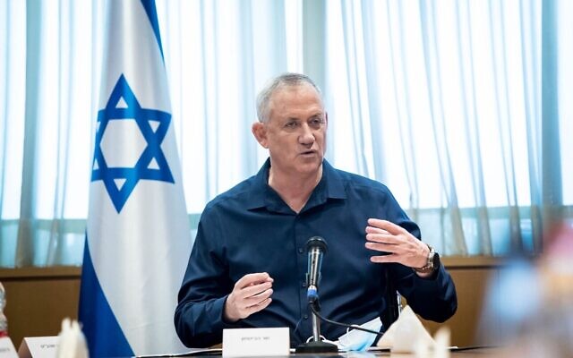 Israels forsvarsminister Benny Gantz. Foto: GPO