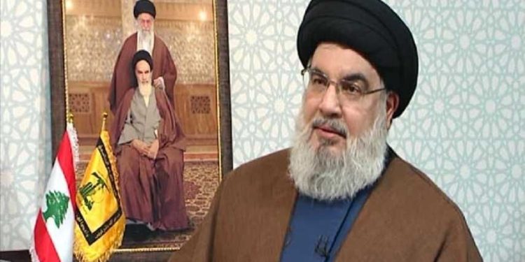 Sayyed Hassan Nasrallah, leder for Hizbollah.