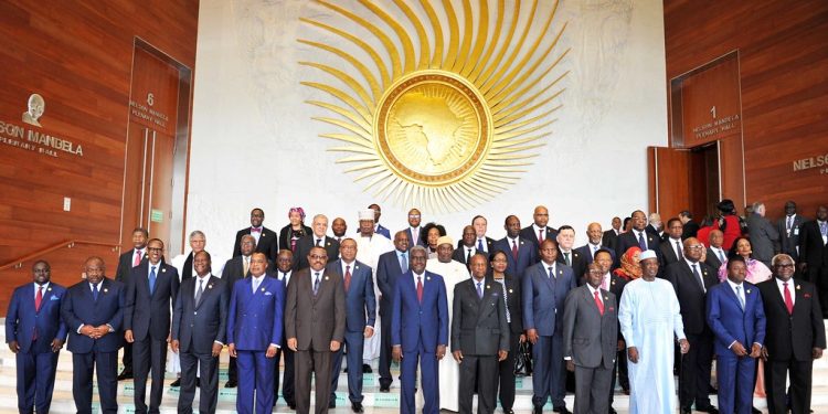 Den afrikanske union samlet i 2017. Foto: https://www.flickr.com/photos/governmentza/.