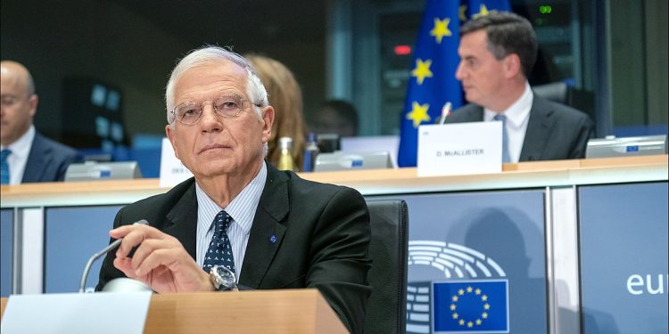 Joseph Borrell, leder av EUs utenrikspolitikk. Foto: https://www.flickr.com/photos/european_parliament/48859228793/.