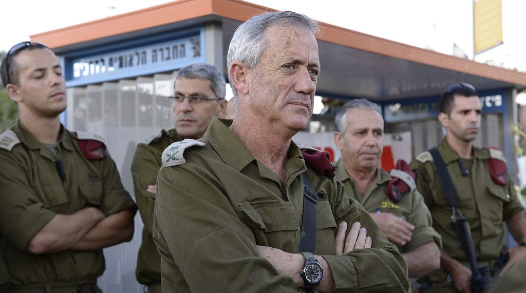 Israels forsvarsminister Benny Gantz. Foto: Israel Defense Forces.