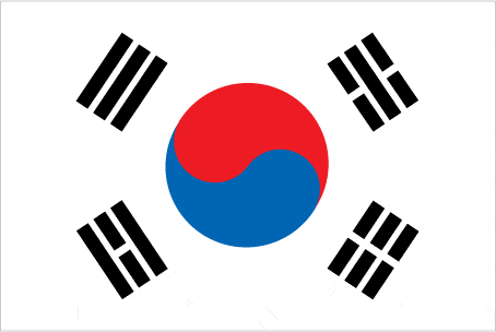 Det sørkoreanske flagget.