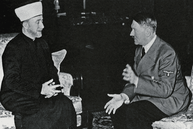 Stormuftien av Jerusalem med Adolf Hitler i Berlin.