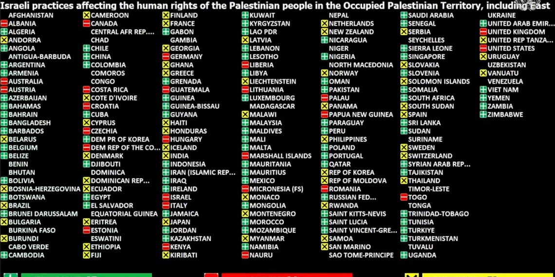 Stemmgivningen da FNs Generalforsamling i desember vedtok enda en anti-israelsk resolusjon fremmet at den jødiske statens motstandere og fiender.