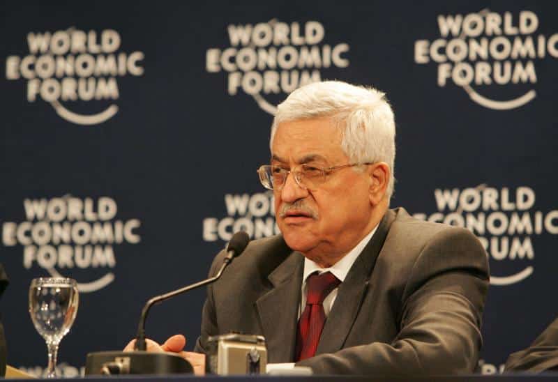 Palestinernes president Mahmoud Abbas under World Economic Forum i Davos 2007. Foto: https://www.flickr.com/people/15237218@N00.