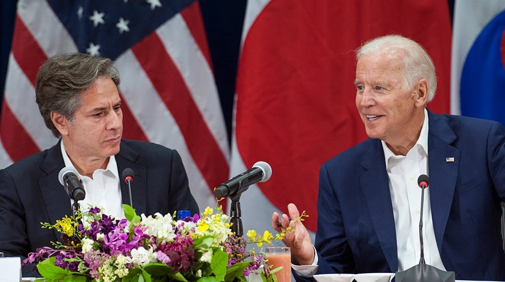 Blinken og Biden i 2016. Foto: U.S. Indo-Pacific Command. CC BY-NC-ND 2.0 DEED