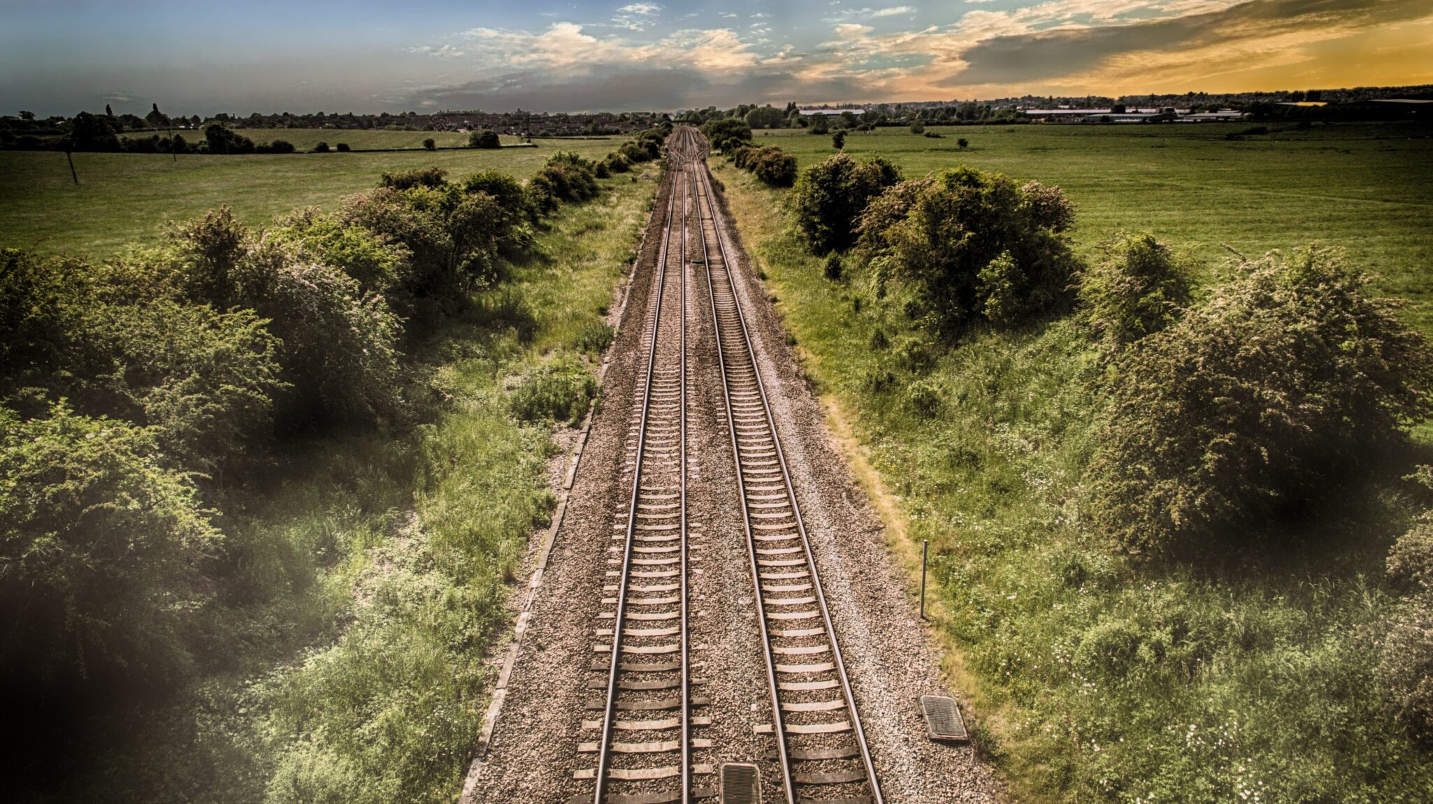 Autonomous driving on the rails