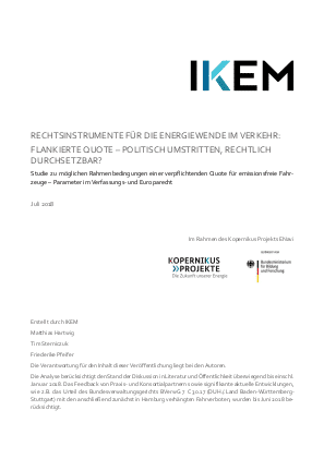 Cover Studie EE-Quote
