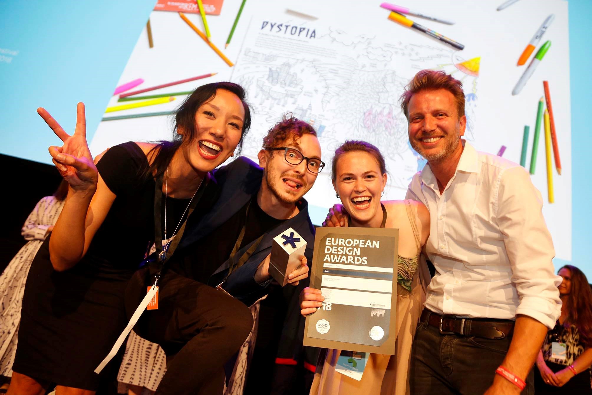 Energiewende-Malbuch bei den European Design Awards ausgezeichnet