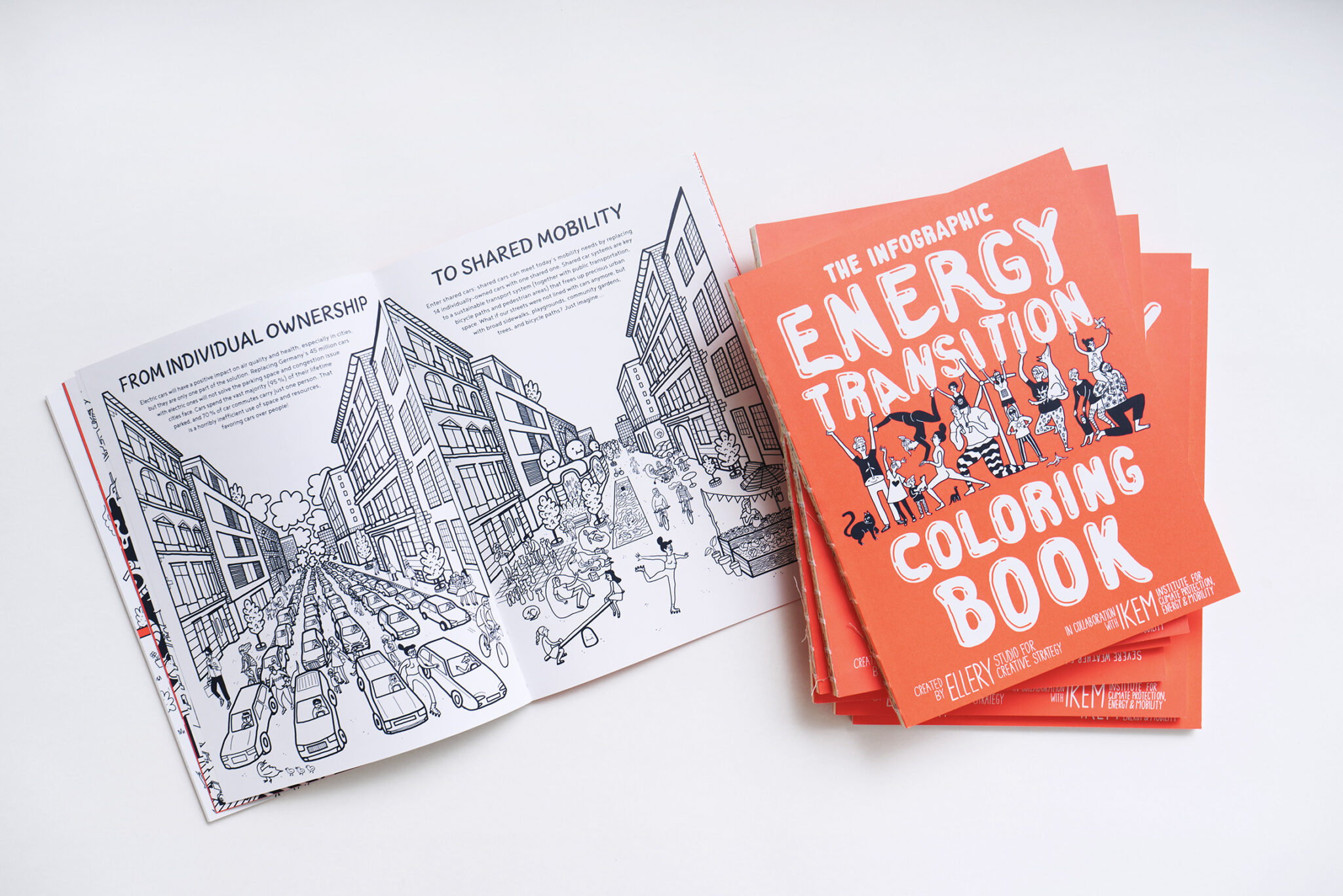 Die Energiewende zum Ausmalen: Internationale Kampagne für das Infographic Energy Transition Coloring Book startet