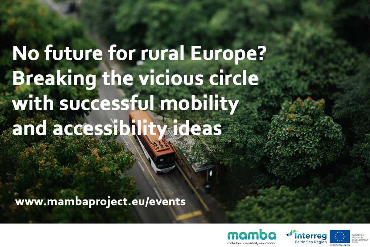 No future for rural Europe? – MAMBA Final Conference