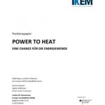 Cover Power to Heat – Eine Chance für die Energiewende