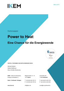 Cover Power to Heat - Eine Chance für die Energiewende