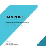 Cover CAMPFIRE – Screening der rechtlichen