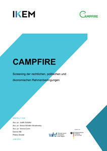 Cover CAMPFIRE – Screening der rechtlichen