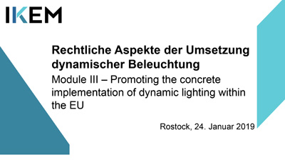 Cover Europarechtliche Aspekte der Vergabe und Beschaffung von Beleuchtungsanlagen