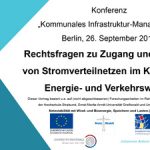 Cover Rechtsfragen zu Zugang und Nutzung von Stromverteilnetzen im Kontext der Energie- und Verkehrswende