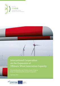 Cover International Cooperation on the Expansion of Offshore Wind Generation Capacity: Potential Benefits and Pitfalls of Joint Projects from an Institutional Economic Perspective