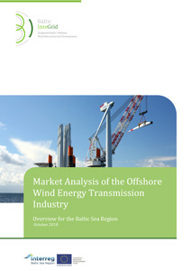 Cover Market Analysis of the Offshore Wind Energy Transmission Industry: Overview for the Baltic Sea Region