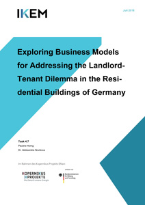 Cover Exploring Business Models for Addressing the Landlord-Tennant Dilemma in the Residential Buildings of Germany